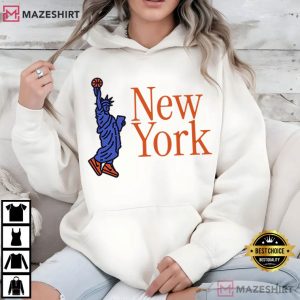 New York Statue Of Liberty Basketball Funny T Shirt (3)