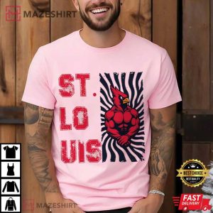 St Louis Cardinals Retro Baseball Fan T-Shirt