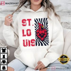 St Louis Cardinals Retro Baseball Fan T Shirt (2)