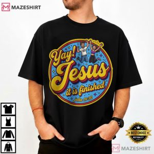 Yay Jesus Happy Jumpin Faith Christian T Shirt (2)