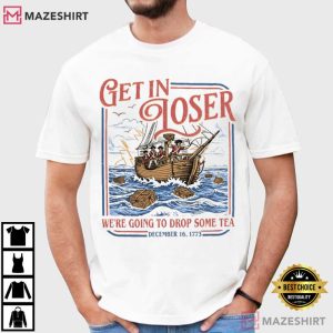 Boston Tea Party Patriotic Meme Funny 4th Of July T Shirt (3)