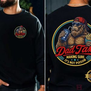 Dad Tax Bigfoot Funny Fathers Day T Shirt (4)