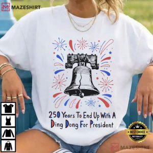USA 250 Birthday Fourth Of July Funny Anti Trump T Shirt (2)
