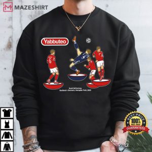 Scott McTominay Bicycle Kick Scotland Vs Denmark T Shirt (1)