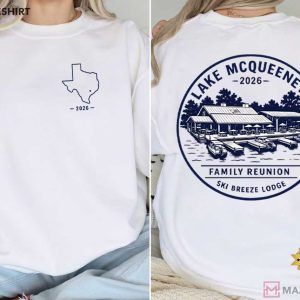 Family Reunion Ski Breeze Lodge Lake McQueeney 2026 T Shirt (1)