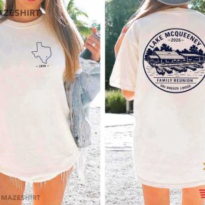 Family Reunion Ski Breeze Lodge Lake McQueeney 2026 T Shirt (2)