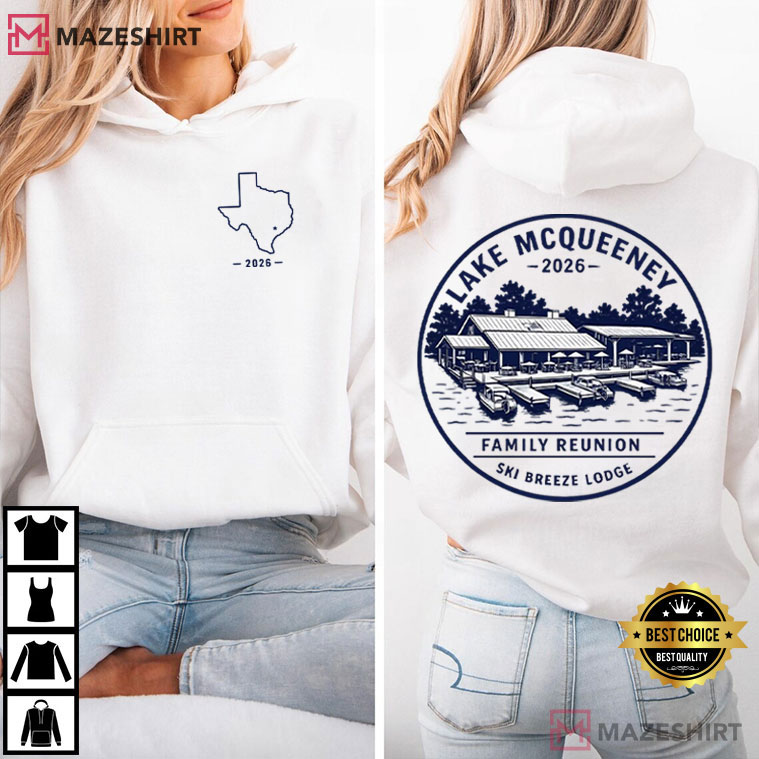 Family Reunion Ski Breeze Lodge Lake McQueeney 2026 T-Shirt Family Reunion Ski Breeze Lodge Lake McQueeney 2026 T-Shirt
