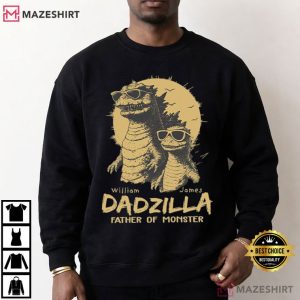Dinosaur Dadzilla Father Day Gifts Personalized T Shirt (1)