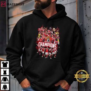 Arsenal Champions 2026 North London Forever Football T Shirt (3)
