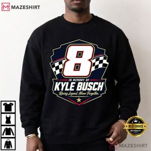 Kyle Busch Tribute NASCAR Legend Memorial Racing T Shirt (4)