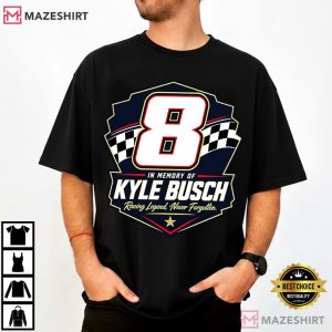 Kyle Busch Tribute NASCAR Legend Memorial Racing T Shirt (1)