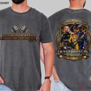 In Memory Of Kyle Busch NASCAR Rowdy Memorial Racing T Shirt (2)