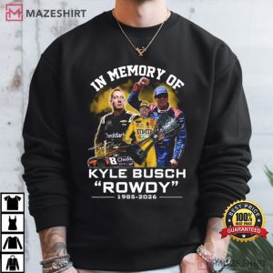 Kyle Busch Rip Rowdy Tribute Motorsport Racing Fan T Shirt (2)