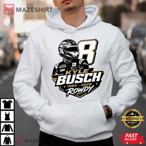 Kyle Busch Tribute RIP Rowdy Racing T Shirt (4)