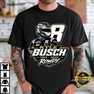 Kyle Busch Tribute RIP Rowdy Racing T Shirt (2)