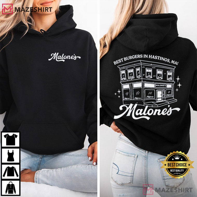 Malone's Bar Off Campus Briar Uni Hockey Romance T-Shirt Malone's Bar Off Campus Briar Uni Hockey Romance T-Shirt