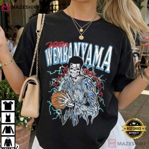 Victor Wembanyama San Antonio Basketball Vintage Fan Merch T-Shirt
