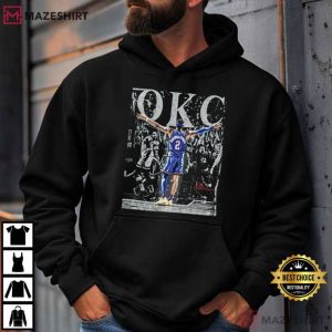 Shai Gilgeous Alexander Oklahoma City Thunder Vintage OKC Basketball T S