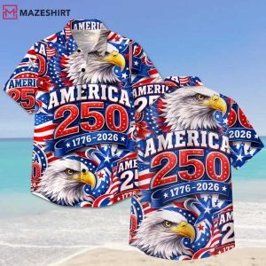 America 250 Eagle 1776 2026 4th Of July Hawaiian Shirt (2)