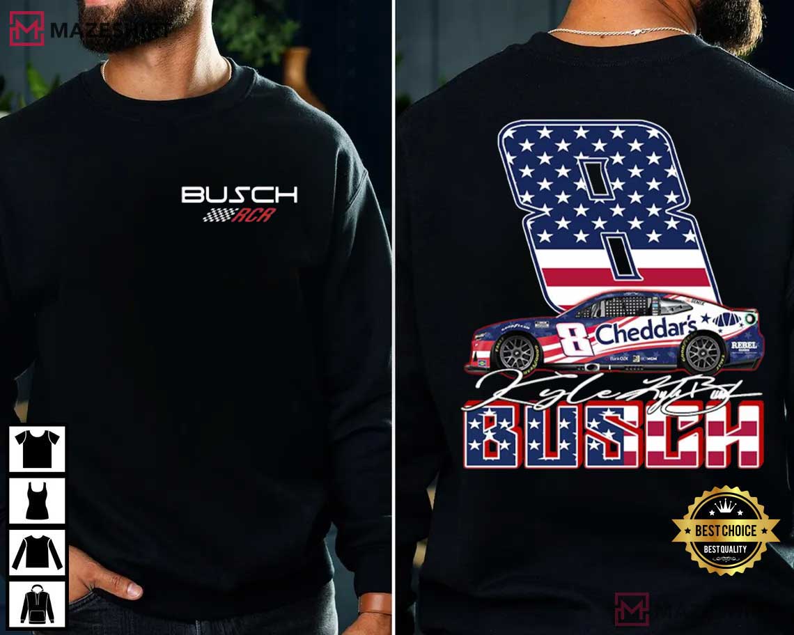 Kyle Busch 2026 NASCAR Racing T-Shirt Kyle Busch 2026 NASCAR Racing T-Shirt