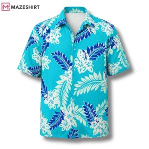 Open World Game Inspired Neon City Tropical Hawaiian Shirt (3)