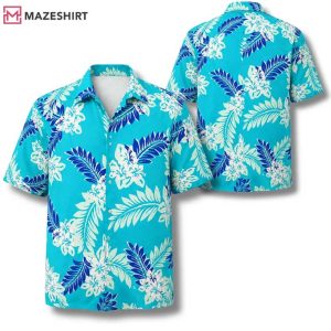 Open World Game Inspired Neon City Tropical Hawaiian Shirt