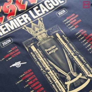 Arsenal Premier League Champions 2026 Football Club T Shirt (3)
