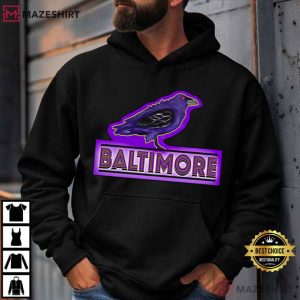 Baltimore Raven Football Maryland Purple And Black Game Day T Shirt (4)