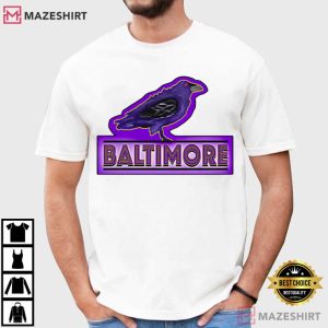 Baltimore Raven Football Maryland Purple And Black Game Day T Shirt (1)