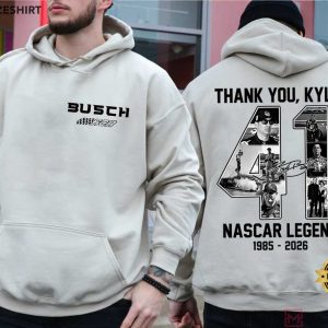 RIP Kyle Busch Tribute Rowdy Nascar Legend Memorial Racing T Shirt (2)