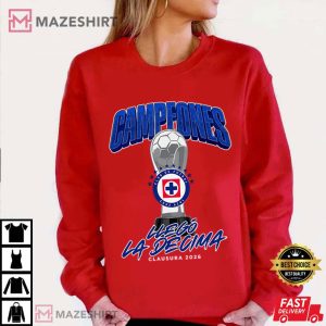 Cruz Azul Campeon Liga Mx Clausura 2026 Soccer T Shirt (3)