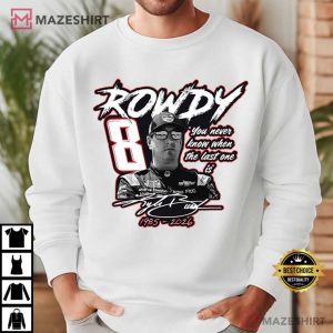 Kyle Busch Rowdy NASCAR Driver Memorial T Shirt (2)