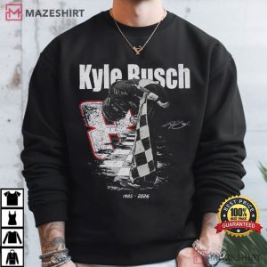 Kyle Busch Tribute Nascar Driver Racing Vintage T Shirt (2)