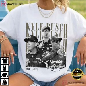 RIP Rowdy Kyle Busch Tribute Racing Fan T Shirt (3)