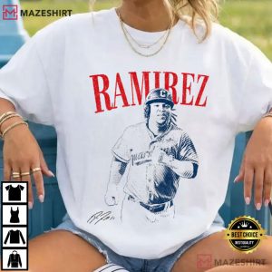 Ramirez Vintage Cleveland Baseball Game Day T Shirt (1)