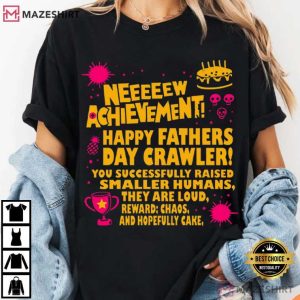 Dungeon Crawler Carl Fathers Day Dad Achievement T Shirt (1)
