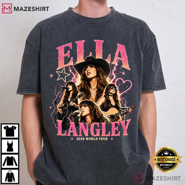Ella Fella Club Western Country Concert 2026 T-Shirt Ella Fella Club Western Country Concert 2026 T-Shirt
