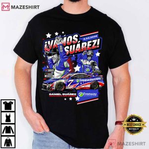 Daniel Suárez Freeway Insurance Coca Cola 600 Winner Racing Driver T Shirt (1)