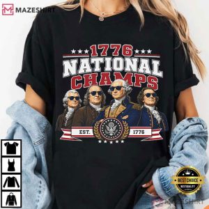 America 250th Anniversay Funny Founding Fathers Patriotic T Shirt (4)