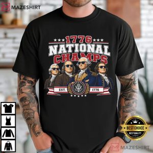 America 250th Anniversay Funny Founding Fathers Patriotic T Shirt (3)