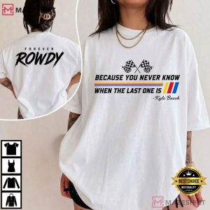 NASCAR Racing Tribute Kyle Busch Forever Rowdy T Shirt (4)