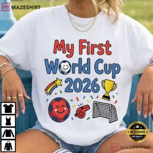 My First World Cup 2026 Baby Onesie Soccer T Shirt (2)