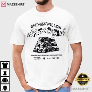 Obsession Movie One Wish Willow Fan Gift T-Shirt