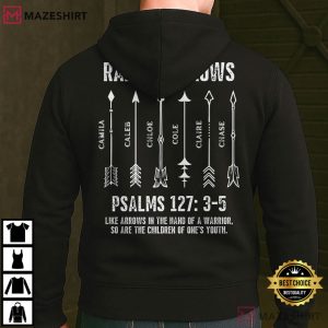 Dad Raising Arrows Fathers Day Christian Religious T Shirt (3)