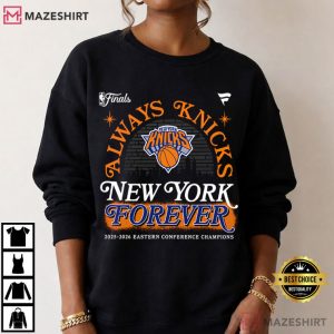 New York Knicks City Hoops Vintage Basketball T Shirt (1)