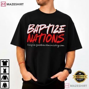 Baptize Nations KG Ministry Script T Shirt (1)