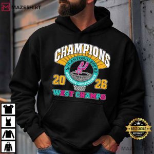 Champion 2026 San Antonio Spurs Western Conference T Shirt (2)