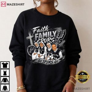 San Antonio Spurs Nuns Faith Family Area 210 T Shirt (2)