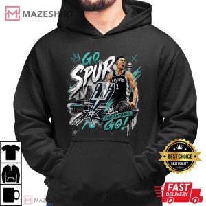 Victor Wembanyama Basketball Wemby Halftone Comic T Shirt (4)