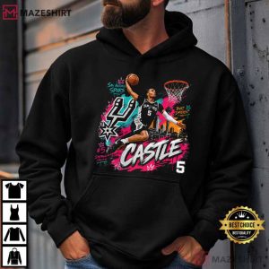 San Antonio Spurs Stephon Castle Area 210 Built Different T Shirt (2)